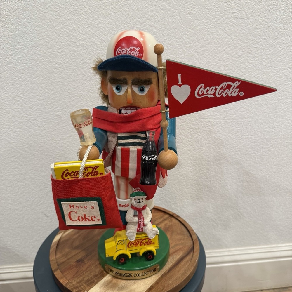 Steinbach nutcracker signed - The Coca Cola Collector S 969 Rare